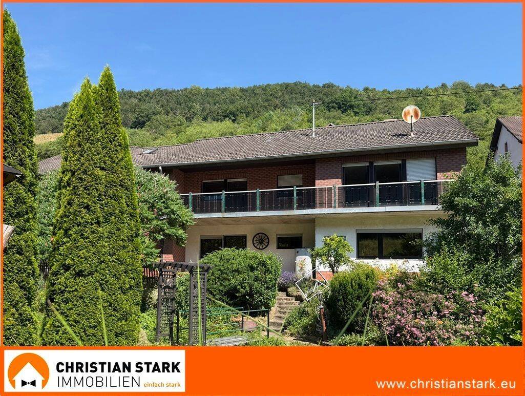 Haus in sonniger Grünblicklage und wohnlich gestalteter Garage mit Nutzungsvielfalt, 55592 Raumbach
