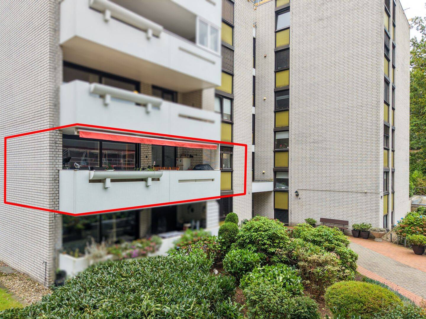 Gepflegte 3-Zimmer-Eigentumswohnung mit großem Westbalkon und Tiefgarage, 48455 Bad Bentheim