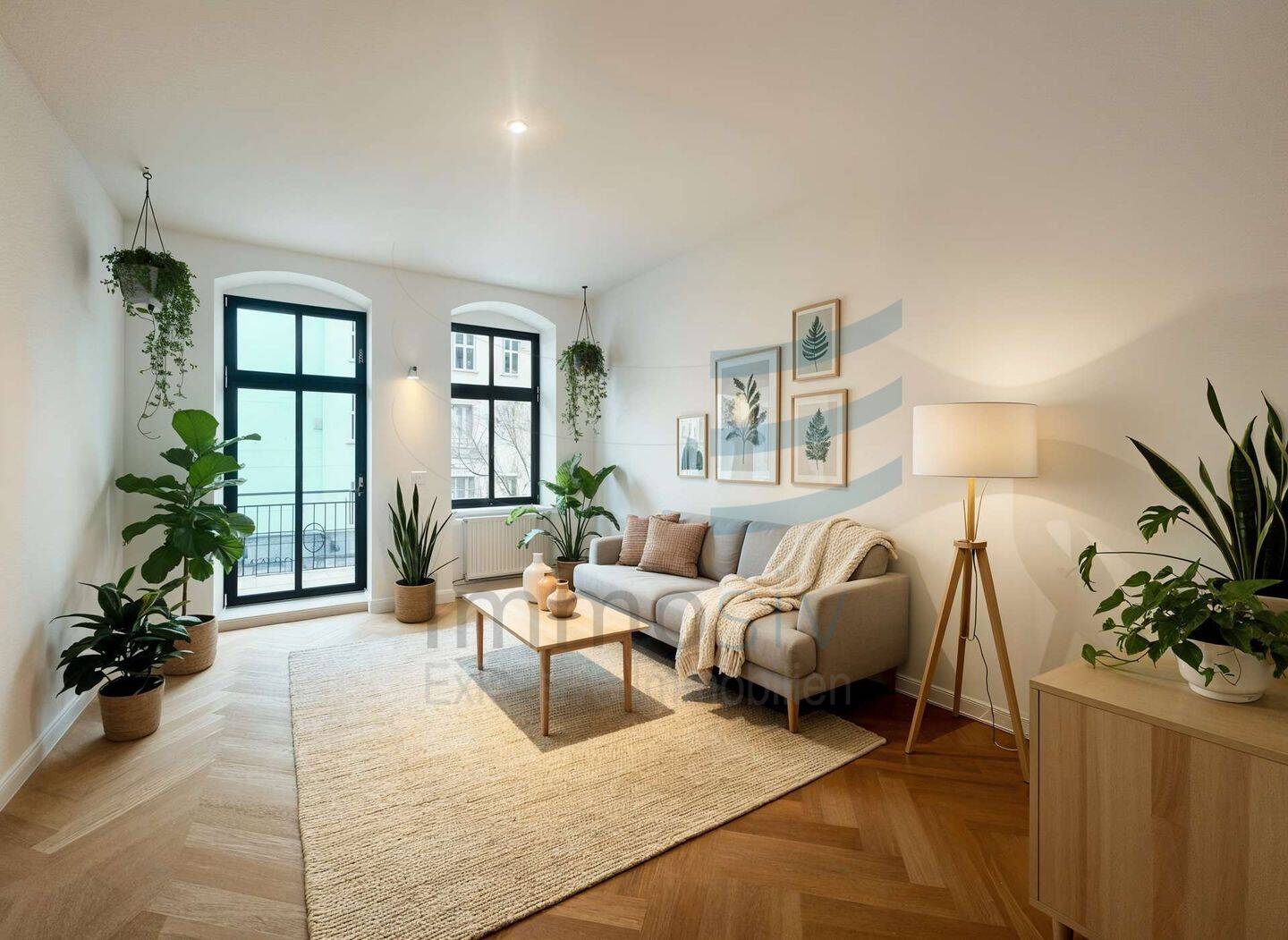 2 Zimmerwohnung mit 2 Balkonen und Einbauküche, 12163 Berlin (Steglitz-Zehlendorf Friedenau Steglitz)