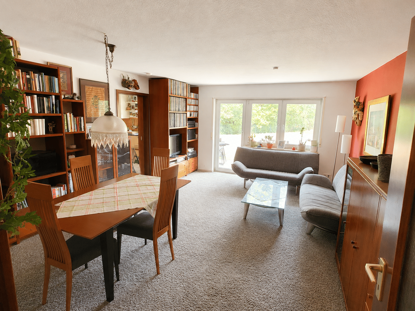 Helle 4-Zimmer-Wohnung am Waldeingang mit Garten, 2 Balkonen & guter Ausstattung in MA-Niederfeld, 68199 Mannheim (Almenhof Neckarau)