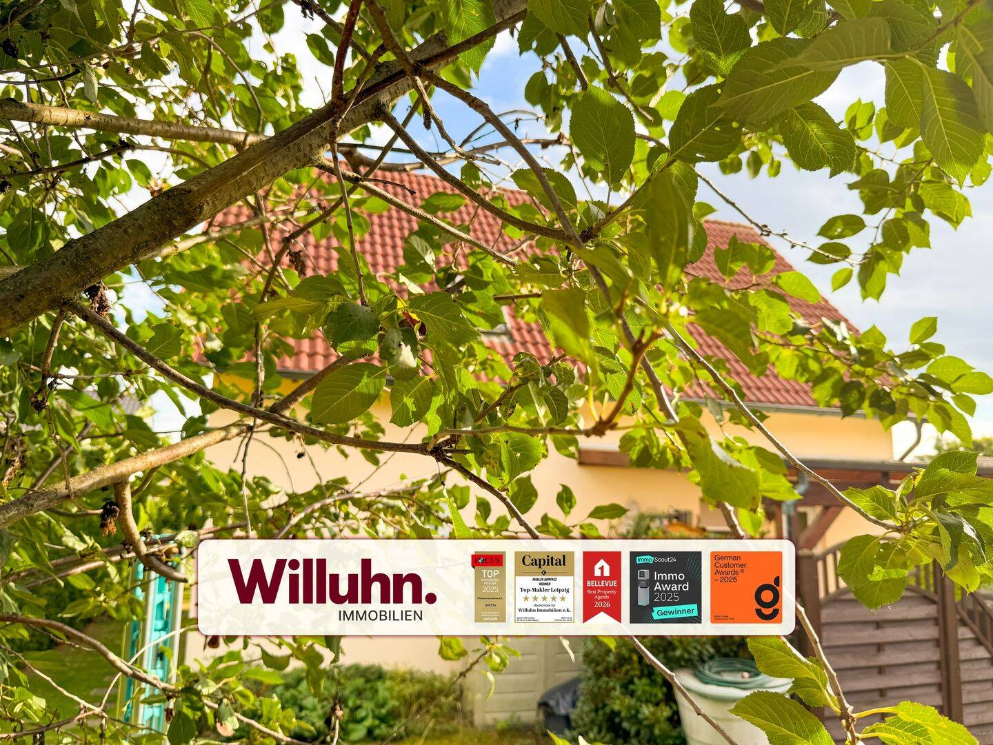 kurze Wege für den Alltag – Bj. 2003 | Gäste-WC | Tageslichtbad | gepflegter Garten | Doppelcarport, 4319 Leipzig (Althen-Kleinpösna Engelsdorf)