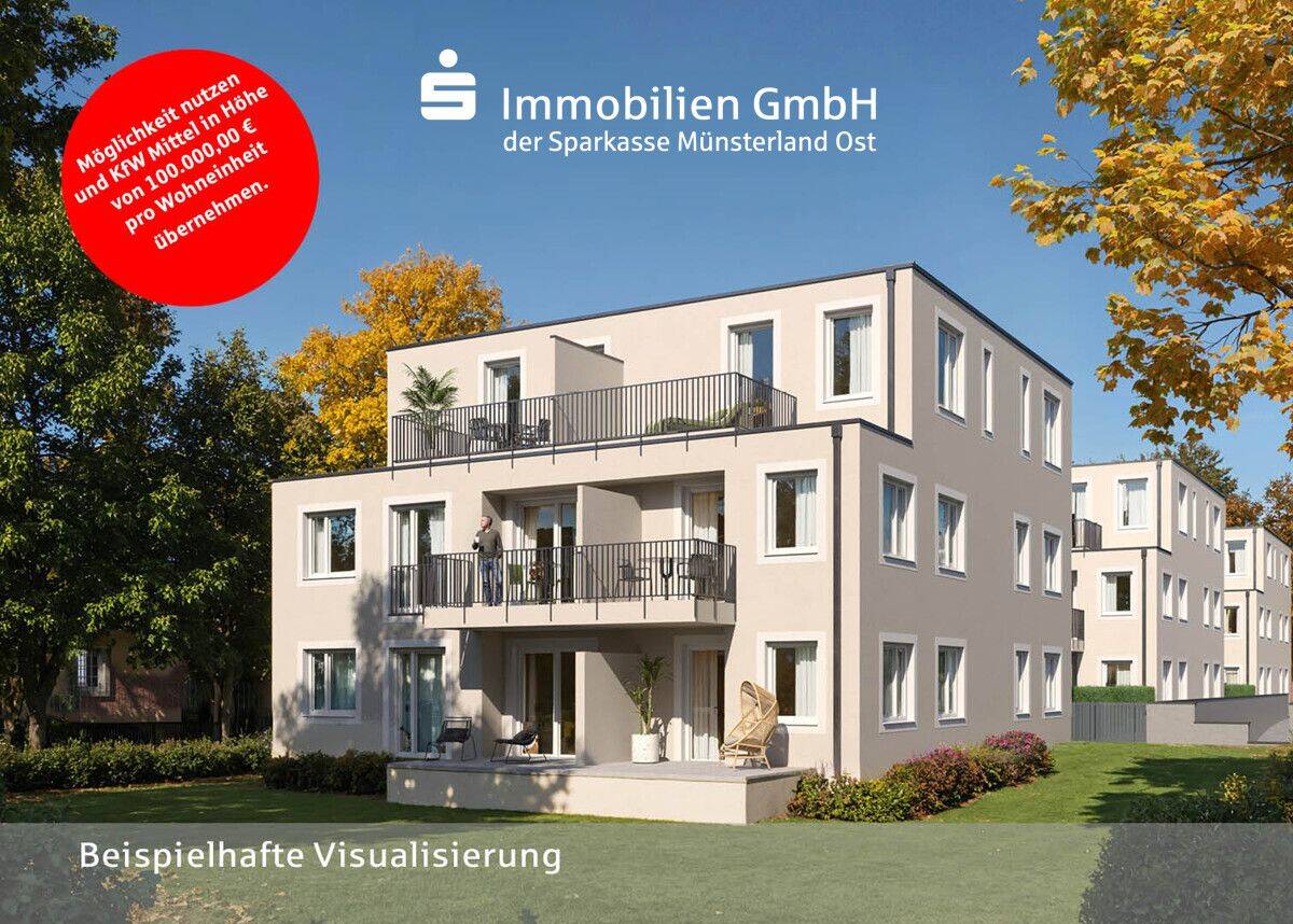 Wohnmix aus ruhiger Lage und urbanem Wohnen., 48161 Münster (Gievenbeck Nienberge Roxel Sentrup Sprakel)