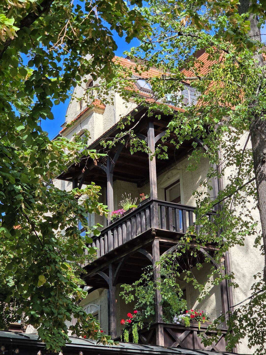 Großzügiges 2-Zi-Appartement mit Dachterrasse, sanierter Altbau, 1069 Dresden