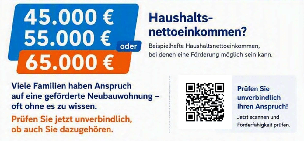 NUR WBS 2: Schöne 3-Zimmer-Wohnung in Heßdorf, 91093 Heßdorf