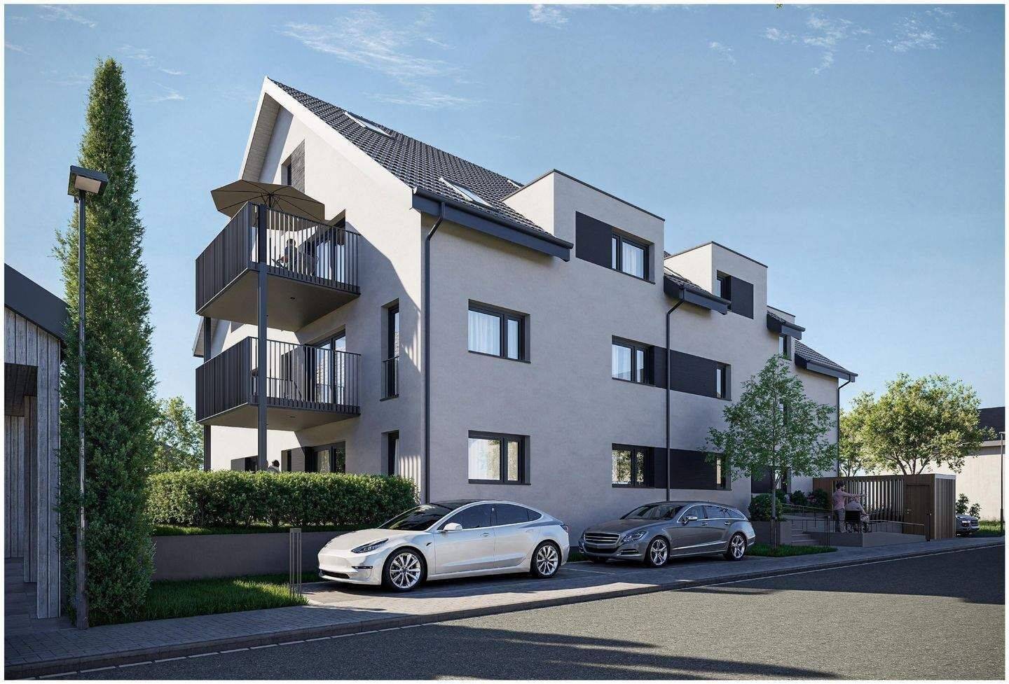 Neue 2 ½-Zimmer-Erdgeschoss-Wohnung mit Terrasse und Privatgarten, 79346 Endingen am Kaiserstuhl