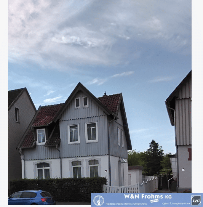 Klein, fein, mein. Ein sympathisches Kleinod aus der Jahrhundertwende an der Lüneburger Heerstraße, 29223 Celle
