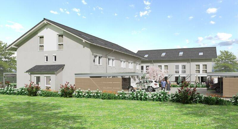 ECO Lebensräume HF25 – KfW55-Reihenmittelhaus mit breiterer Grundfläche!, 83233 Bernau a. Chiemsee (Bernau)