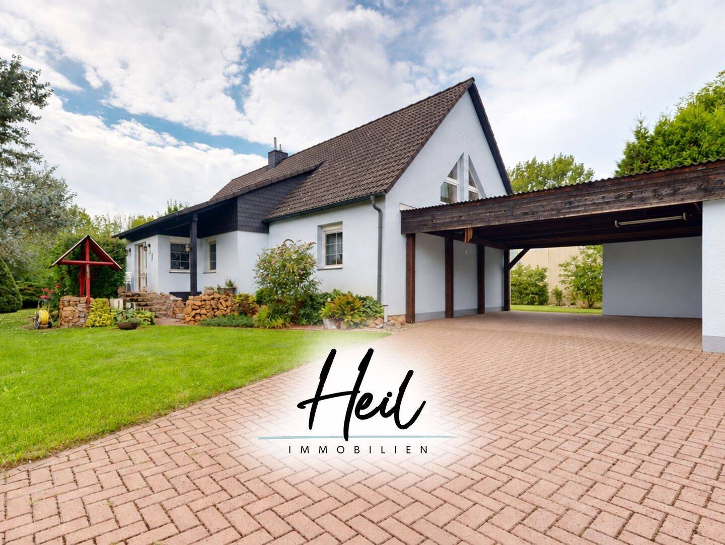 Freistehendes Einfamilienhaus mit 7 Zimmern | Großer Garten | Pool | Garage & Doppelcarport, 4509 Wiedemar