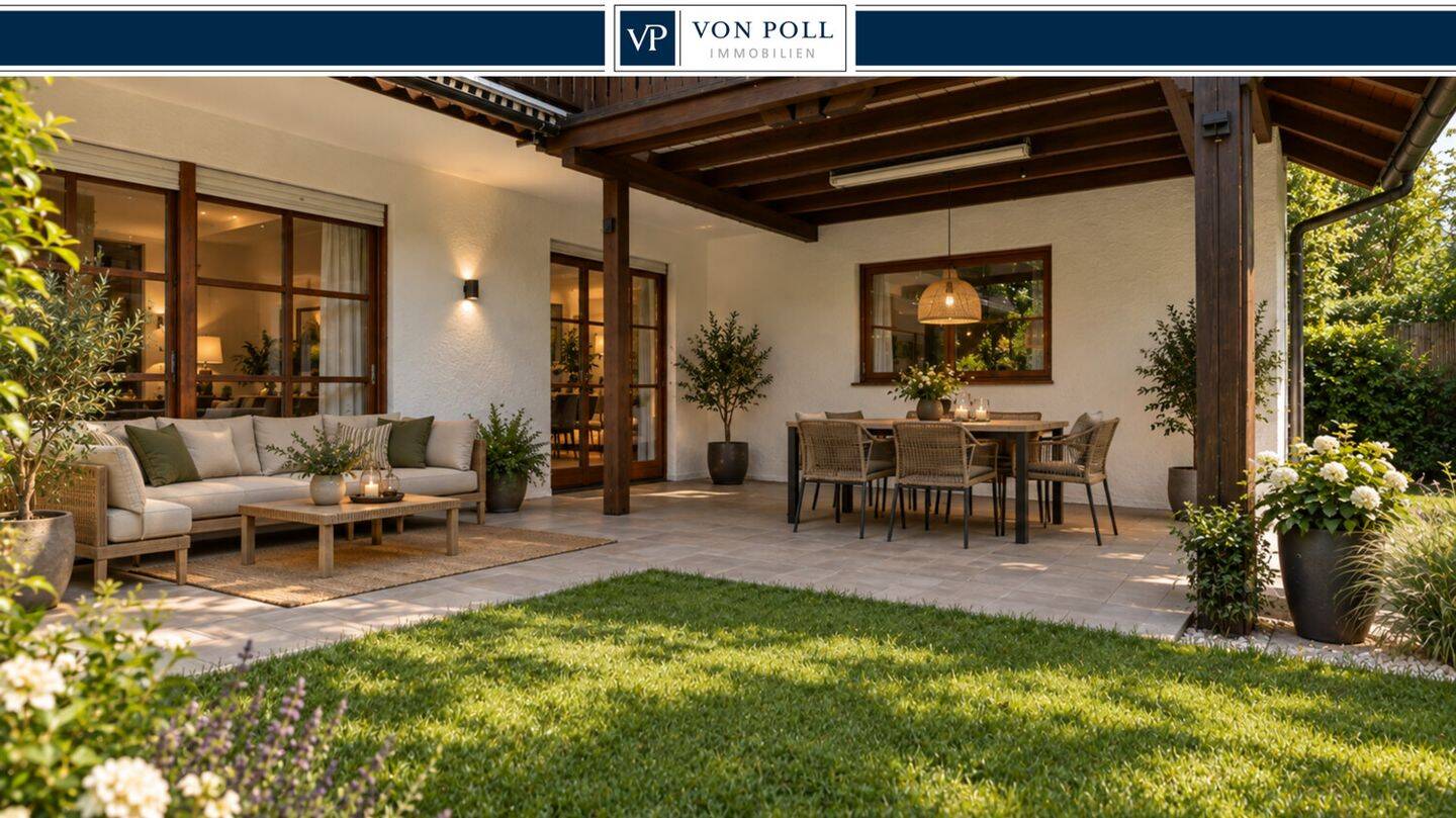Ein Zuhause zum Wohlfühlen – Doppelhaushälfte mit Gartenidylle, 85521 Ottobrunn
