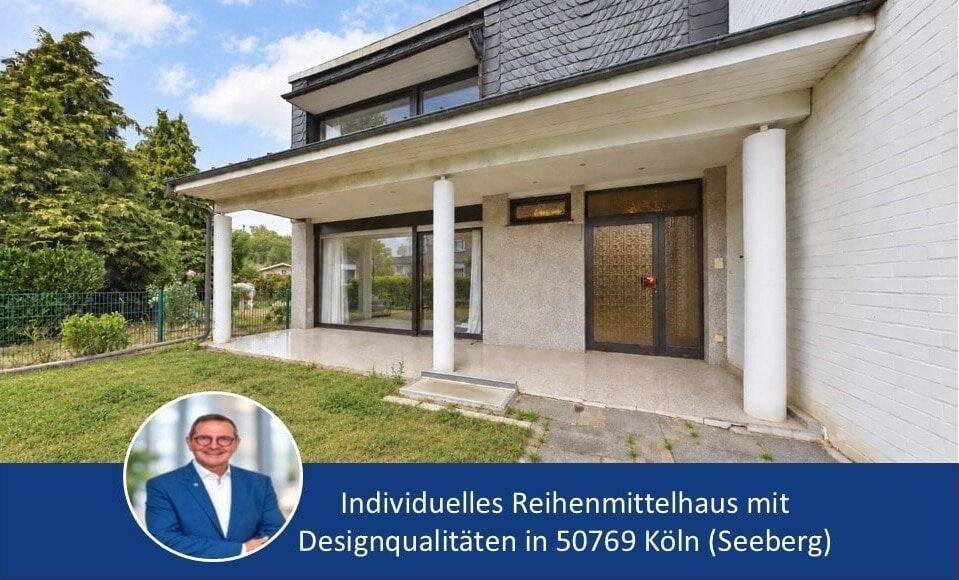 Individuelles Reihenmittelhaus mit Designqualitäten – bereit, wachgeküsst zu werden, 50769 Köln (Chorweiler)