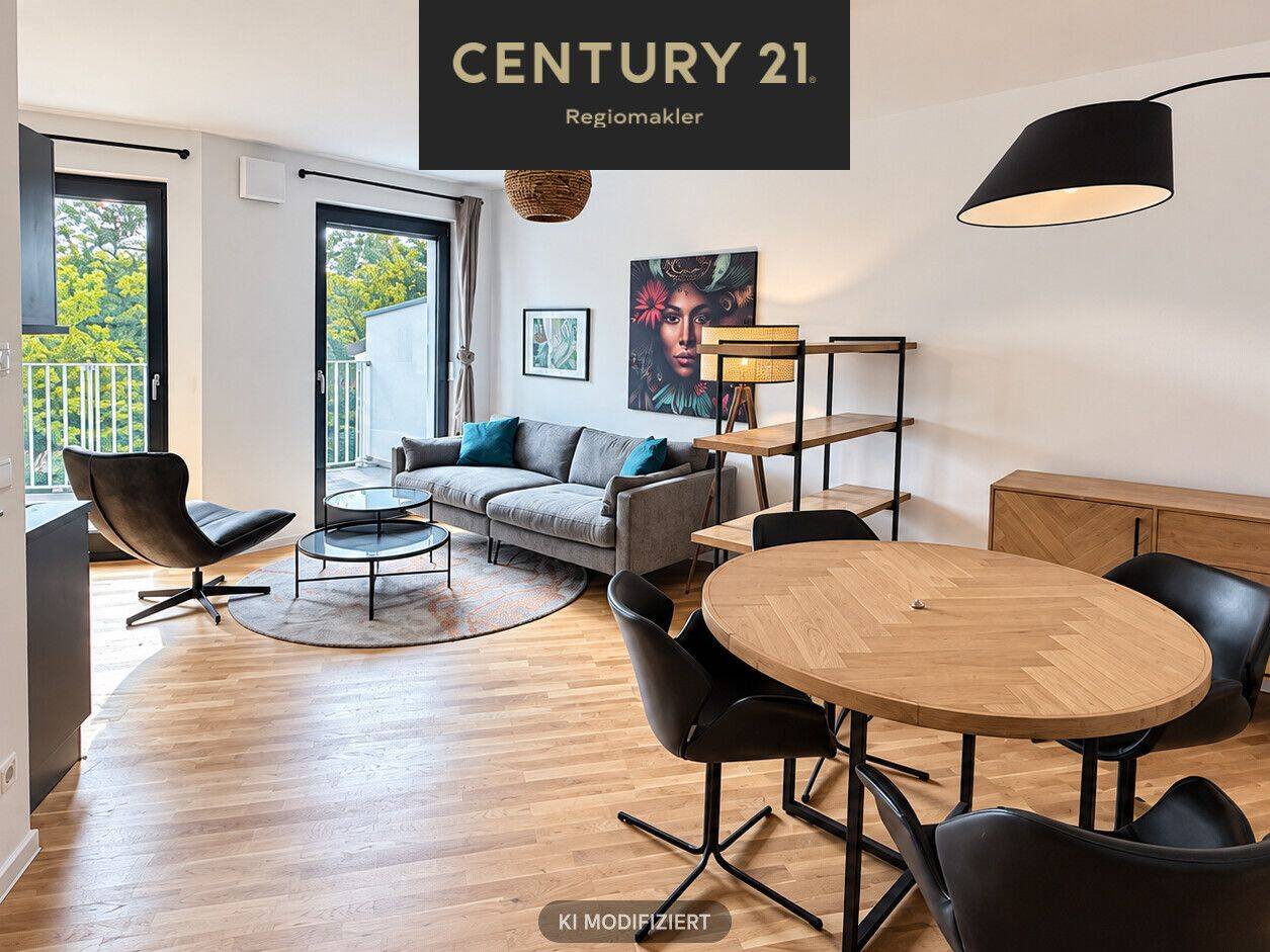 Urban wohnen. Zentral leben. Modernes Apartment nahe Hasselbachplatz