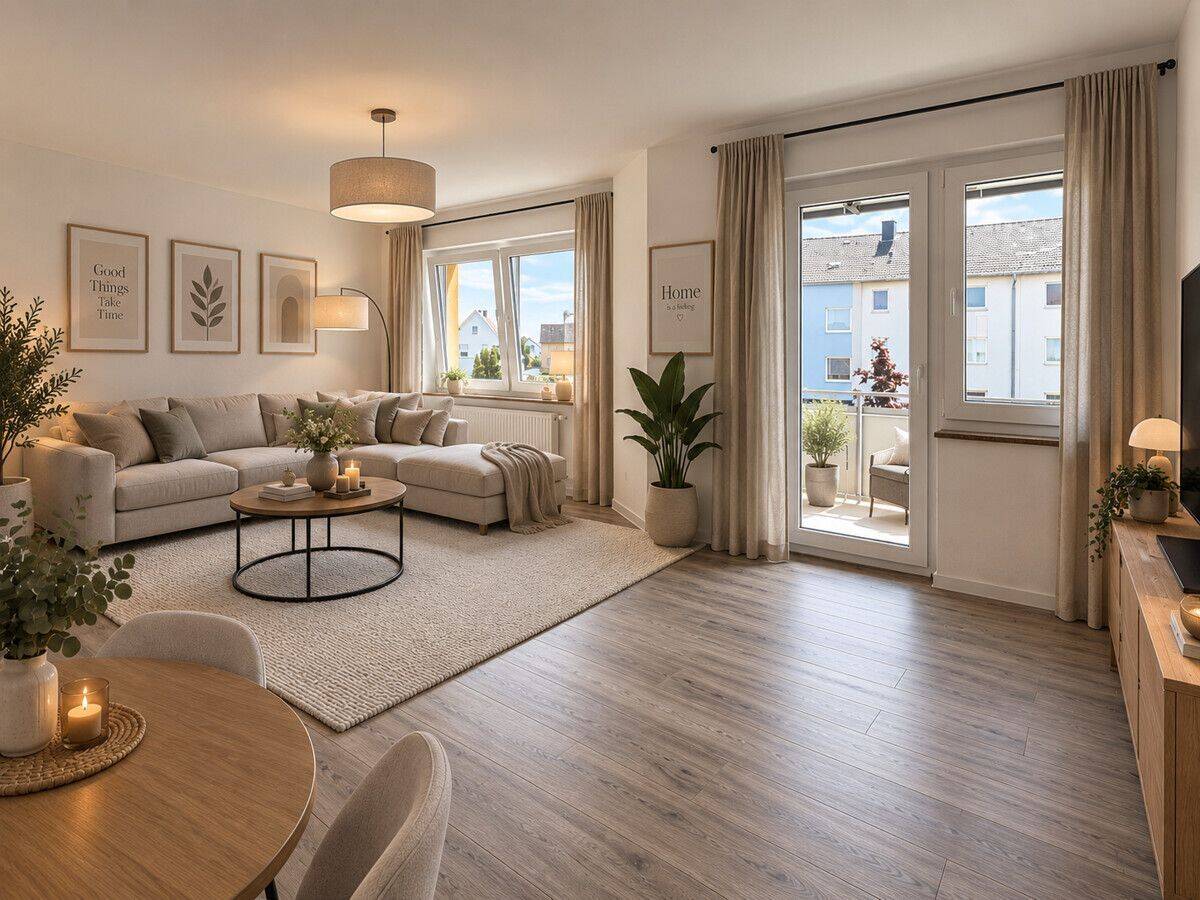 Lichtdurchflutete 3 Zimmer Wohnung in Minden, 32425 Minden