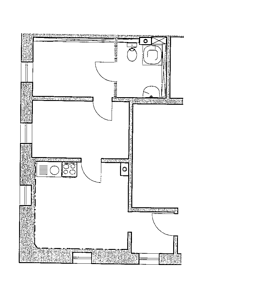 Schöne 2 Raum Wohnung mit EBK Zeile im Erstbezug in Dresden-Löbtau zu vermieten, 1159 Dresden