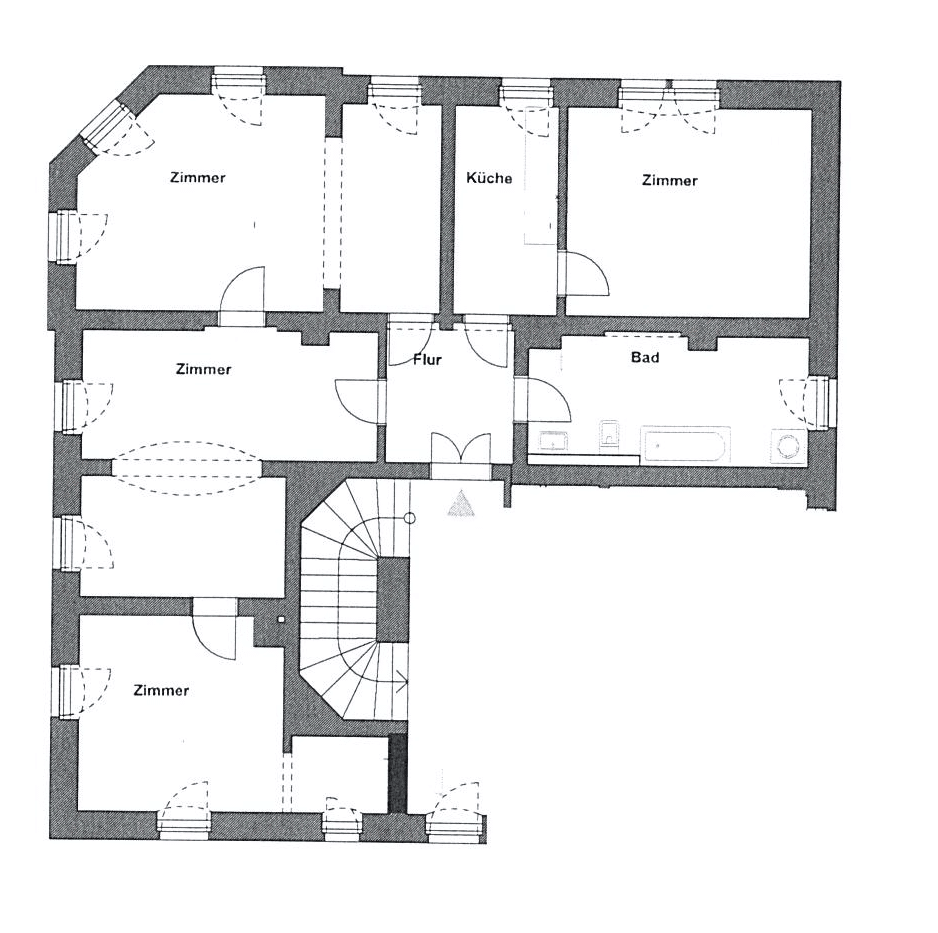 Schöne 4 Raum in Dresden-Löbtau zu vermieten, 1159 Dresden