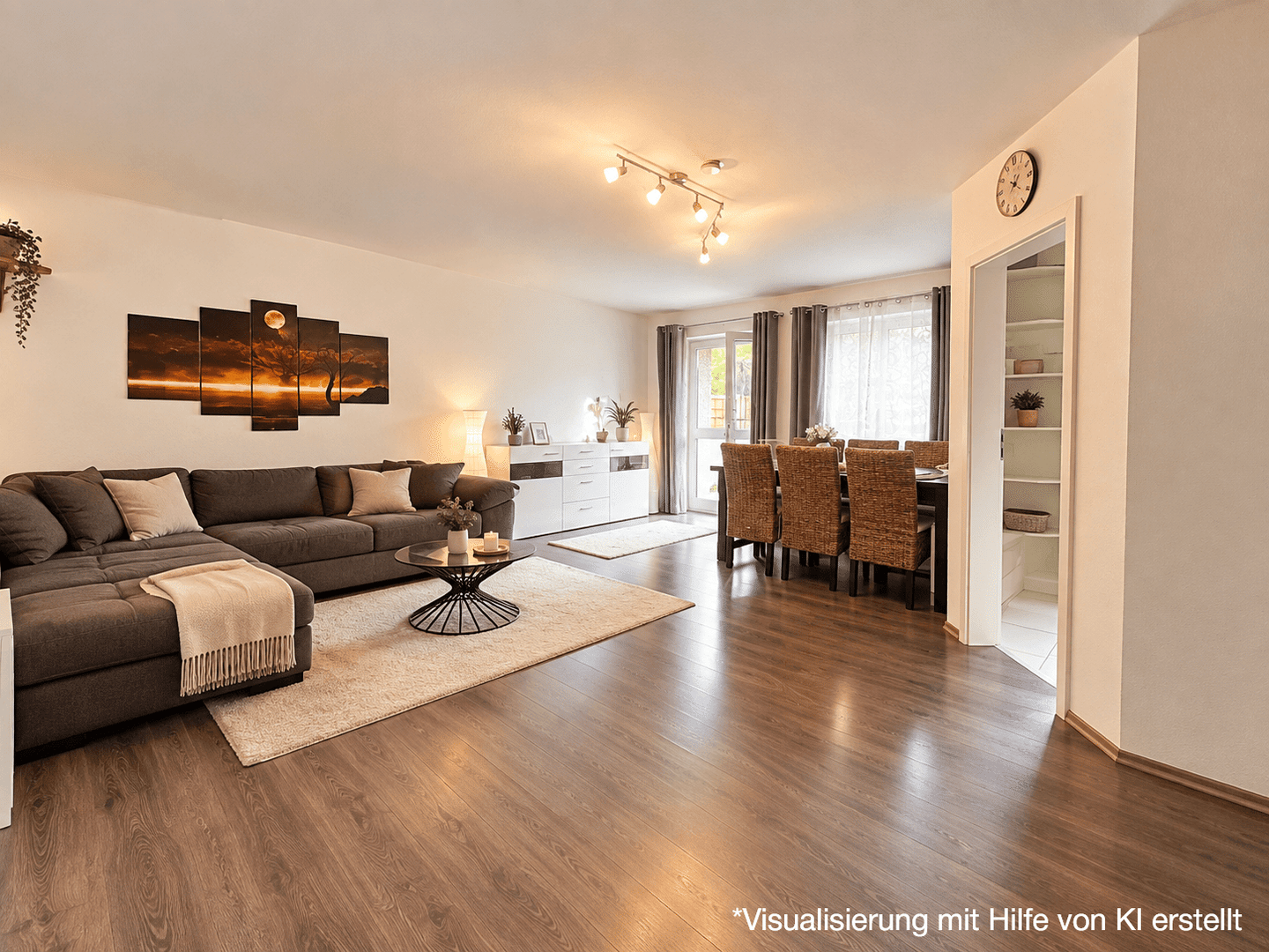 Gepflegte 2-Zimmer-Gartenwohnung mit Süd-Terrasse in der Fasanerie, 80995 München (Allach-Untermenzing Feldmoching-Hasenbergl Moosach)