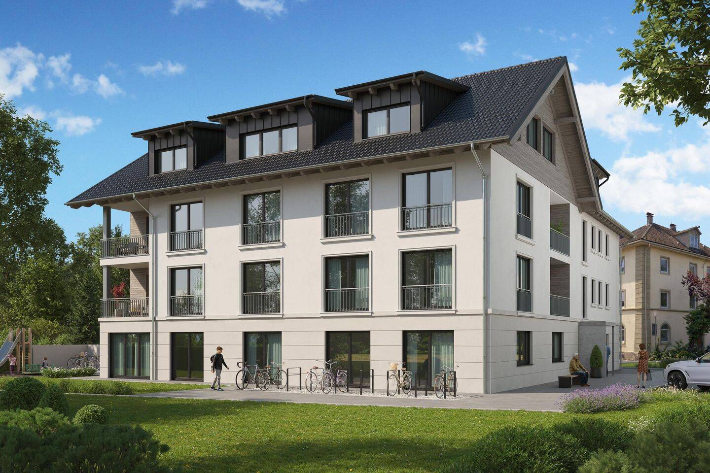 Modernes Wohnen direkt an der Eschach – Attraktives Neubauprojekt mitten in Leutkirch im Allgäu, 88299 Leutkirch im Allgäu