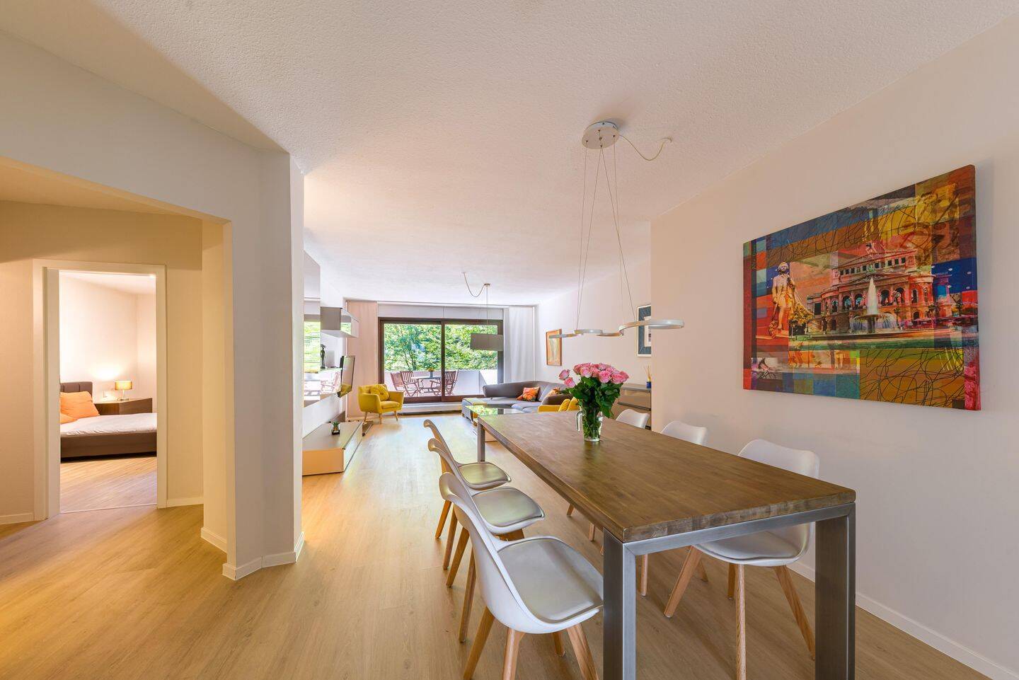 Exklusives Westend, 3-Zimmer-Wohnung mit Tiefgaragenstellplatz und Südbalkon mit Blick ins Grüne, 60325 Frankfurt am Main (Bockenheim Gallus Westend-Süd)