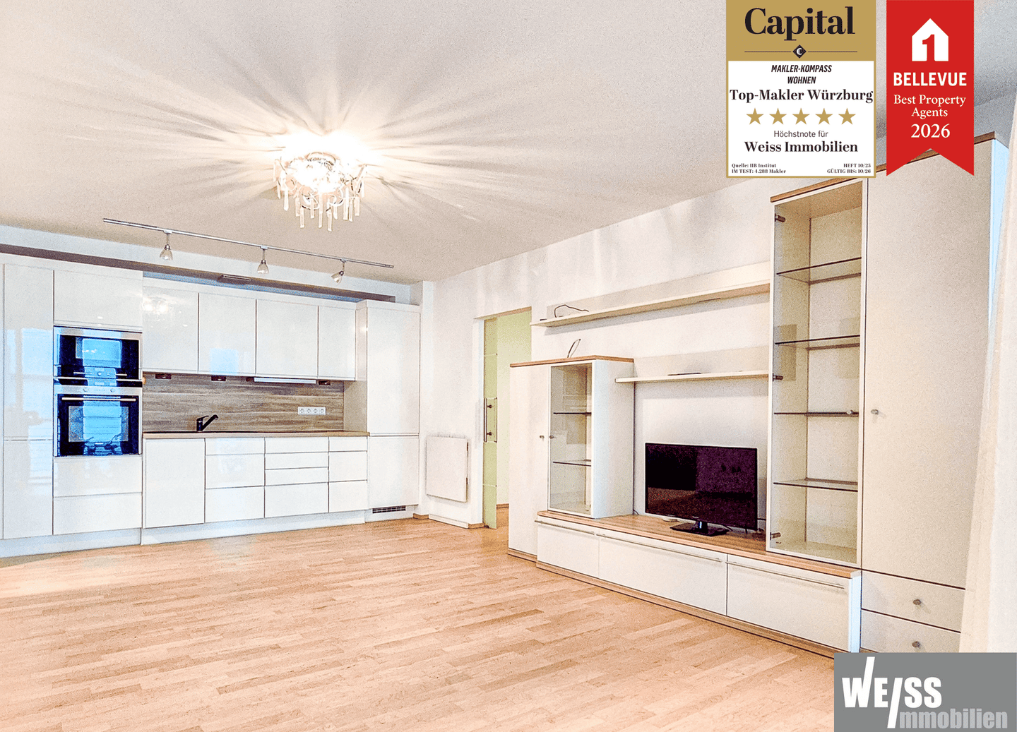 Leerstehende 2-Zimmer-EG-Wohnung in Bestlage am Peterplatz mit Erbpacht, 97070 Würzburg (Altstadt)