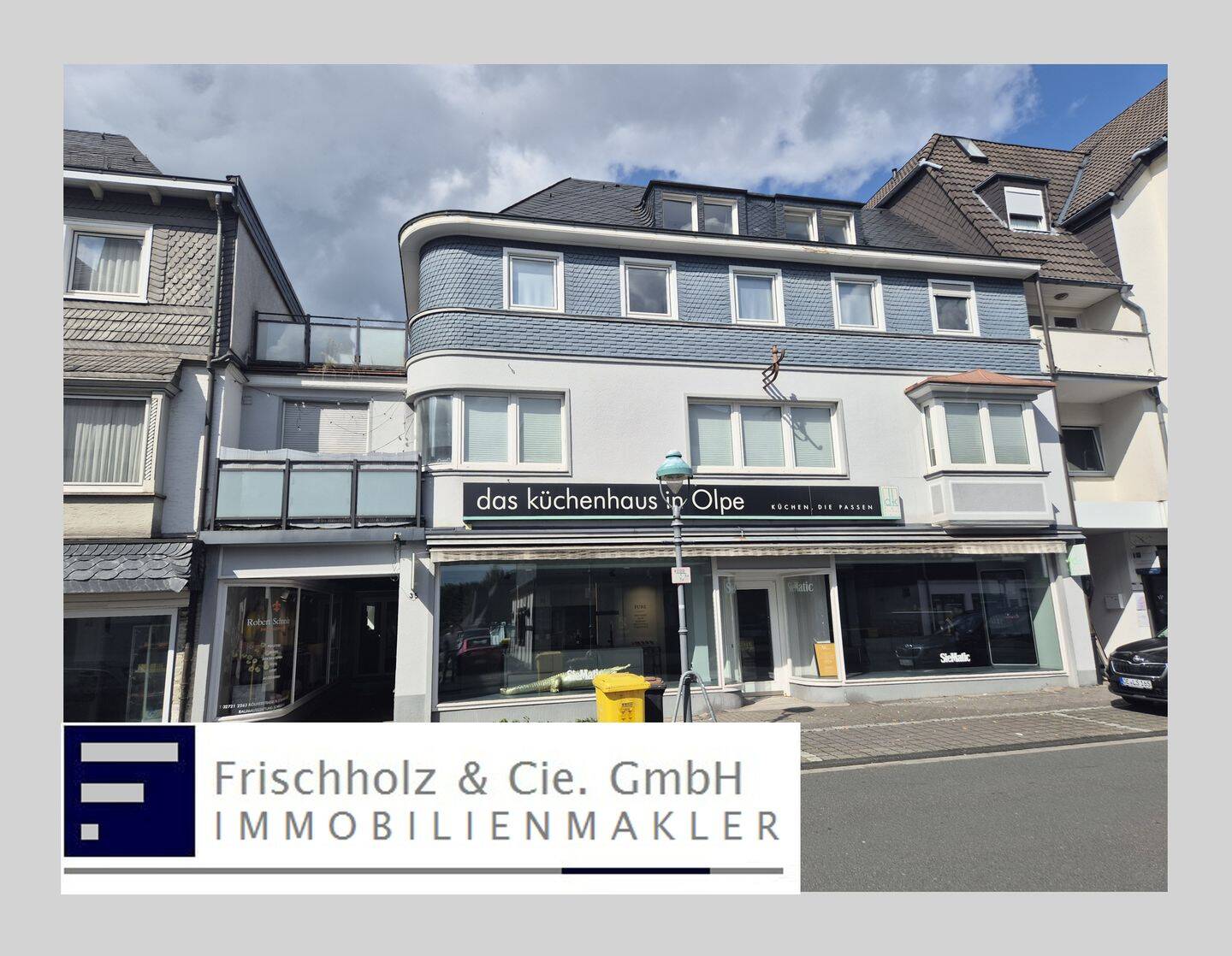 Charmante 1-Zimmer-Dachgeschosswohnung mit großer Dachterrasse über den Dächern von Olpe, 57462 Olpe