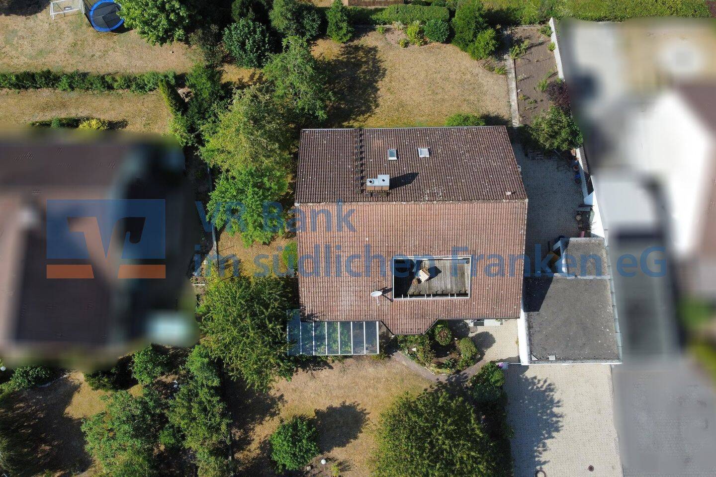 Einfamilien- oder Zweifamilienhaus mit Garten, Dachterrasse und Doppelgarage, 91614 Mönchsroth