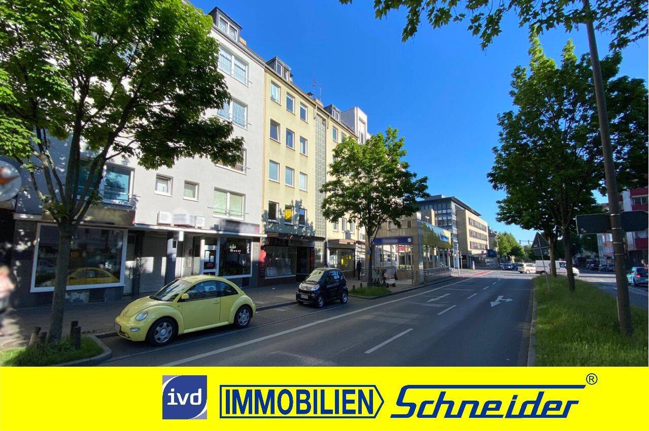 Helle Citywohnung in der Weißenburger Straße 6, Ecke Kaiserstraße, Balkon, 44135 Dortmund (Mitte)