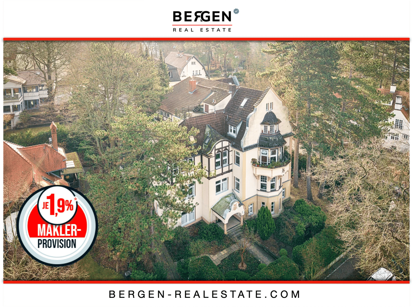 Bezugsfreie Maisnettewohnung in Nikolassee mit stilvollem Erker und freien Blick auf die Rehwiese, 14129 Berlin (Steglitz-Zehlendorf Nikolassee Zehlendorf Schlachtensee)