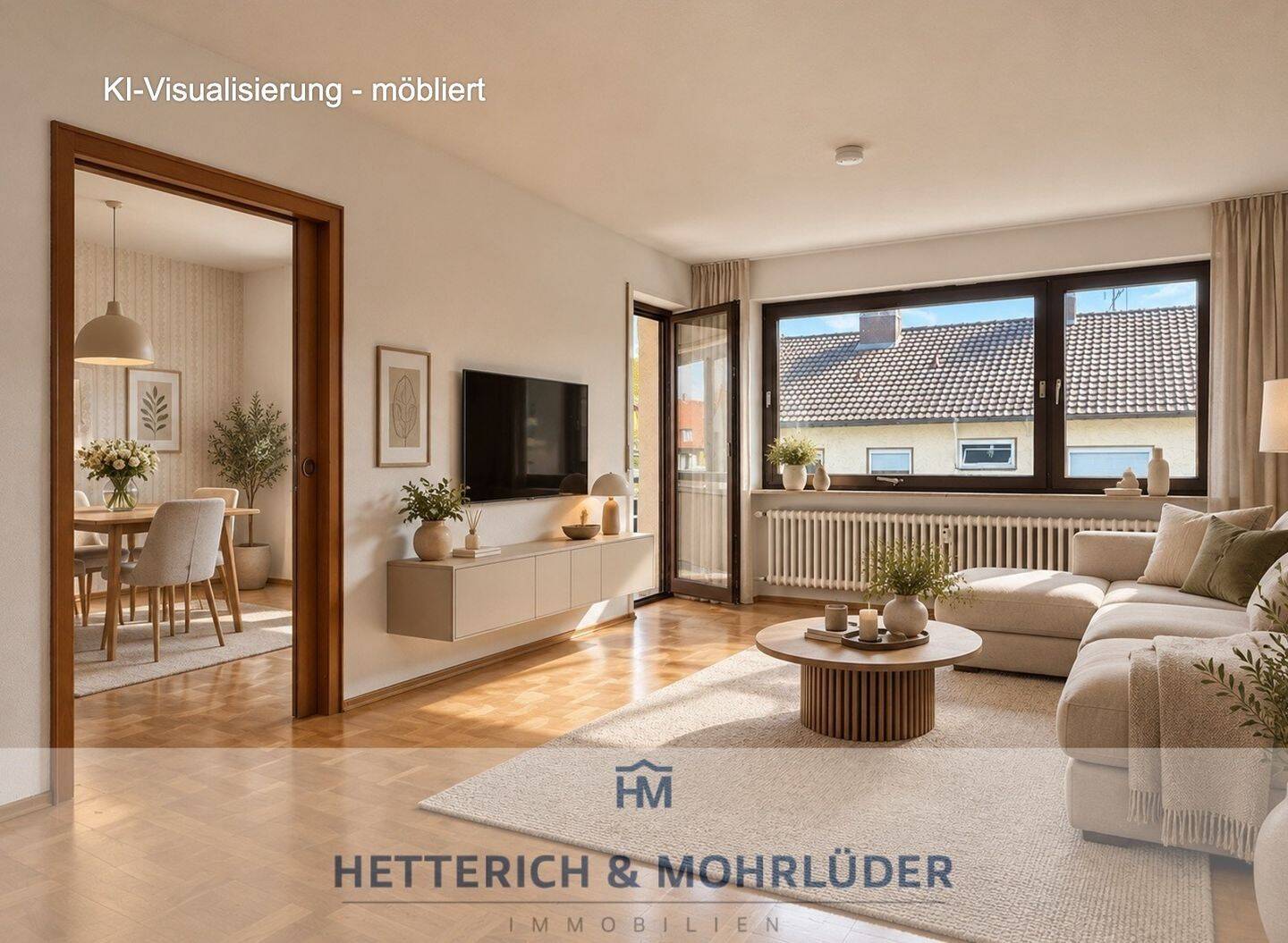Großzügig wohnen im eigenen Zuhause – 4 Zimmer, ca. 120 m² & überdachter Balkon in Bad Neustadt, 97616 Bad Neustadt a.d. Saale