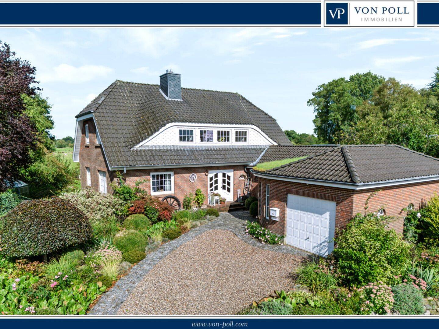 Großzügiges Zuhause mit separatem Bürobereich und idyllischem Garten in Feldrandlage, 24589 Schülp b. Nortorf