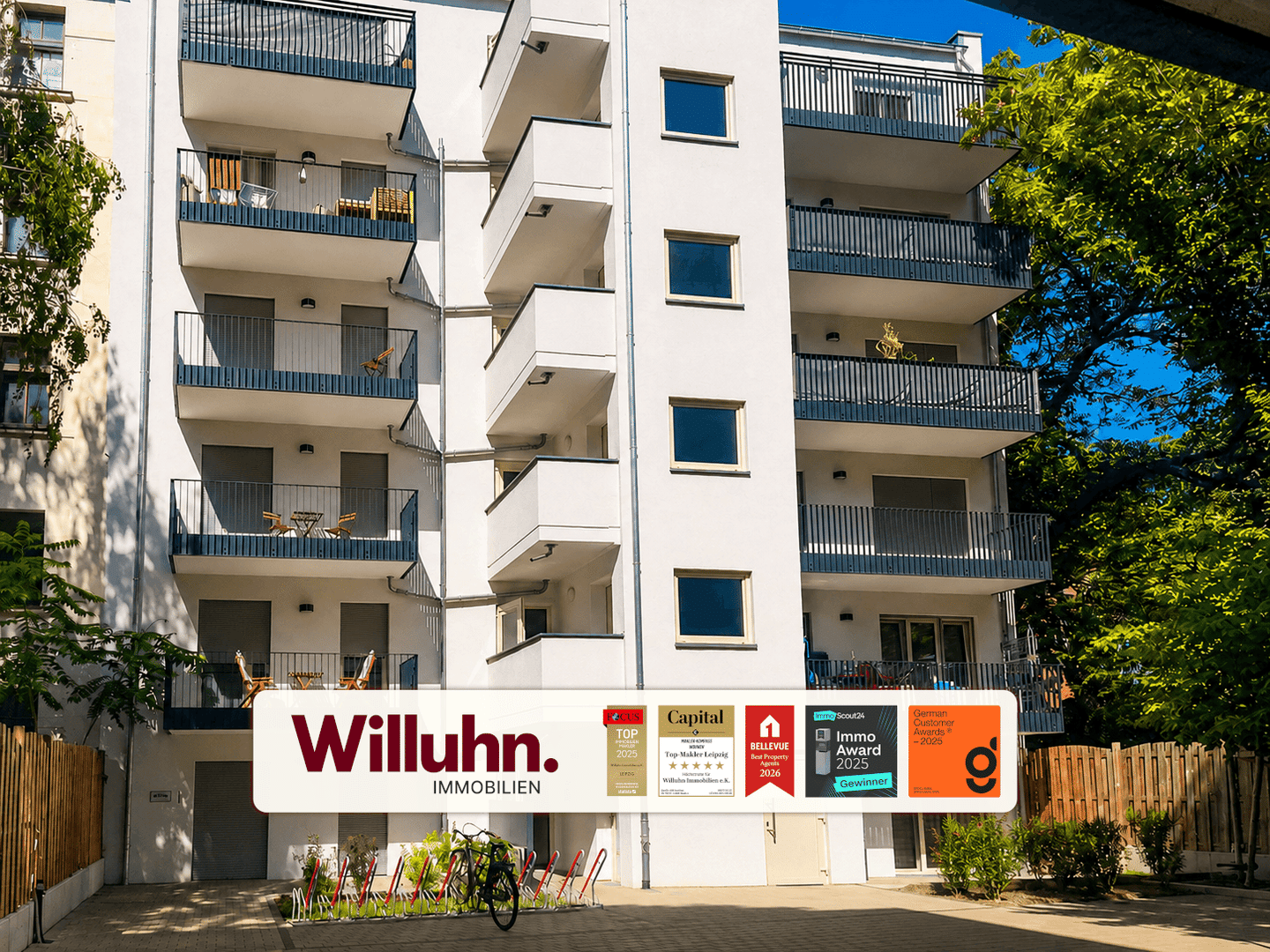 1-Raum-Apartment mit Terrasse | Fußbodenheizung | Einbauküche | ebenerdige Dusche, 4315 Leipzig (Neustadt-Neuschönefeld Sellerhausen-Stünz Volkmarsdorf)