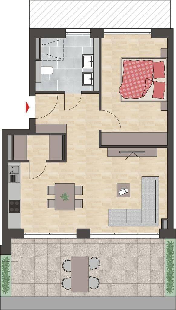 2 Zimmer Penthousewohnung im Seedomizil, 78315 Radolfzell am Bodensee