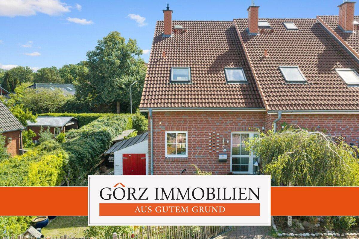 Schönes Reihenendhaus in Tangstedt-Wiemerskamp mit Stellplatz und Garten, 22889 Tangstedt