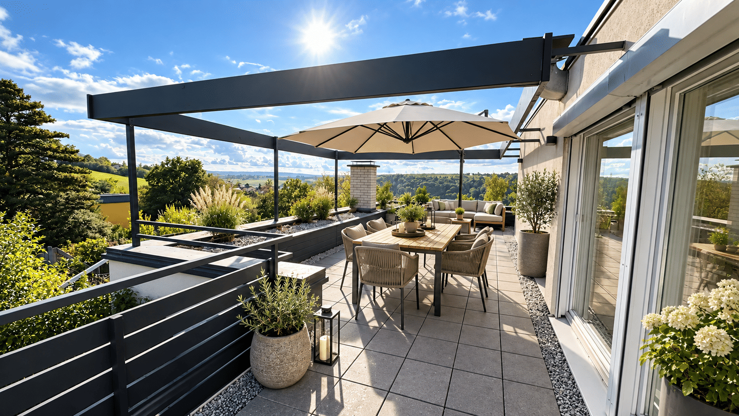 Helle renovierte 5-ZKB-Wohnung mit 100 m² Panorama-Loggia, 36041 Fulda