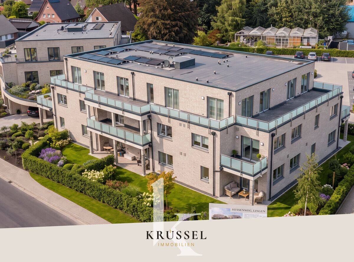 NEU: Neubau trifft Wohnkomfort: Energieeffiziente Wohnung mit Balkon in toller Lage!, 49809 Lingen (Ems)