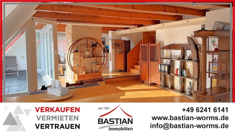 Setzen Sie zum Höhenflug an: Maisonette – DG – ca. 112 m² Wfl. – Zentrumslage!, 67547 Worms (Innenstadt Weinsheim)