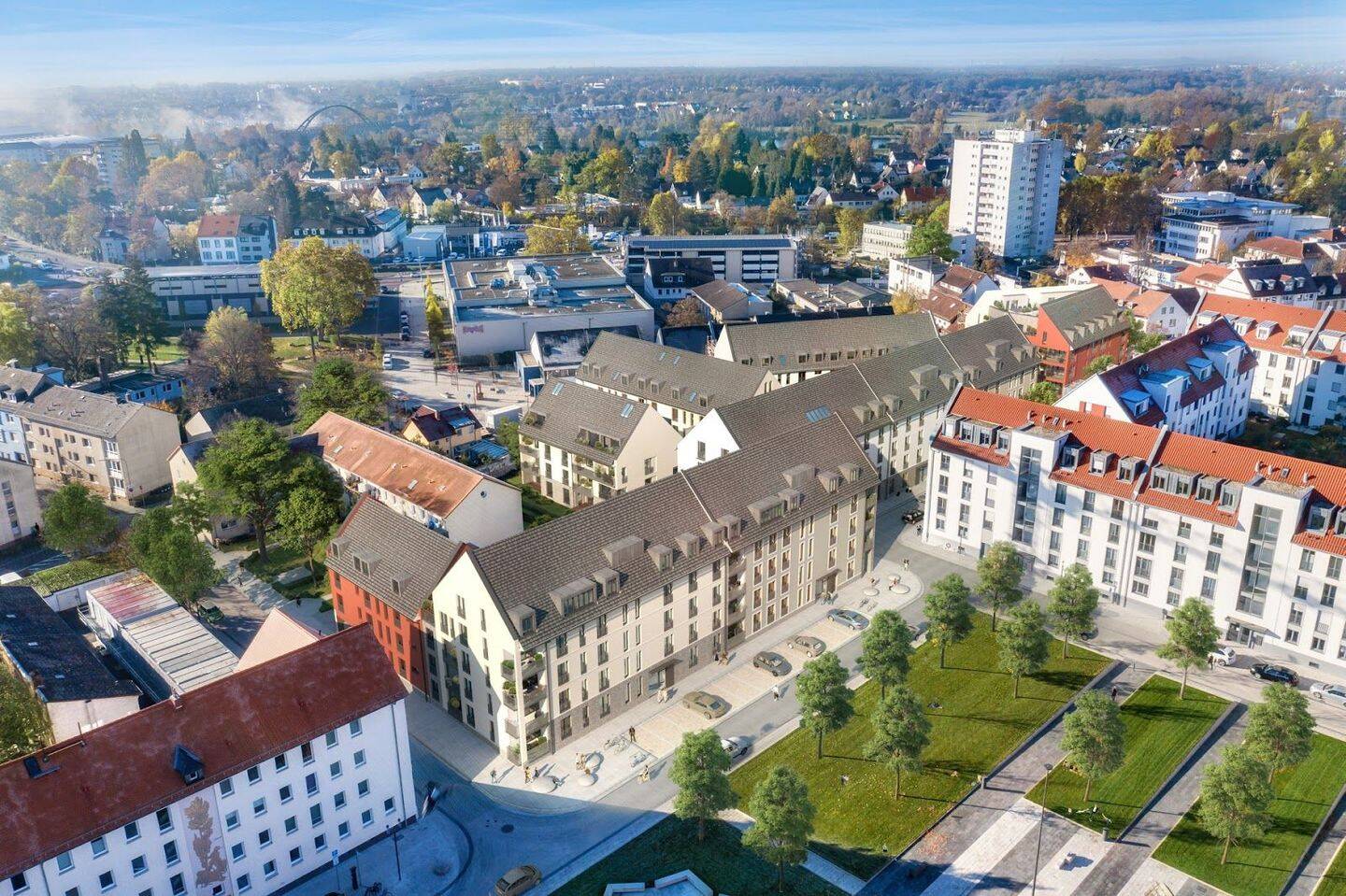 Neuwertige 2-Zimmer-Wohnung im 4. Obergeschoss mit Aufzug, 63450 Hanau