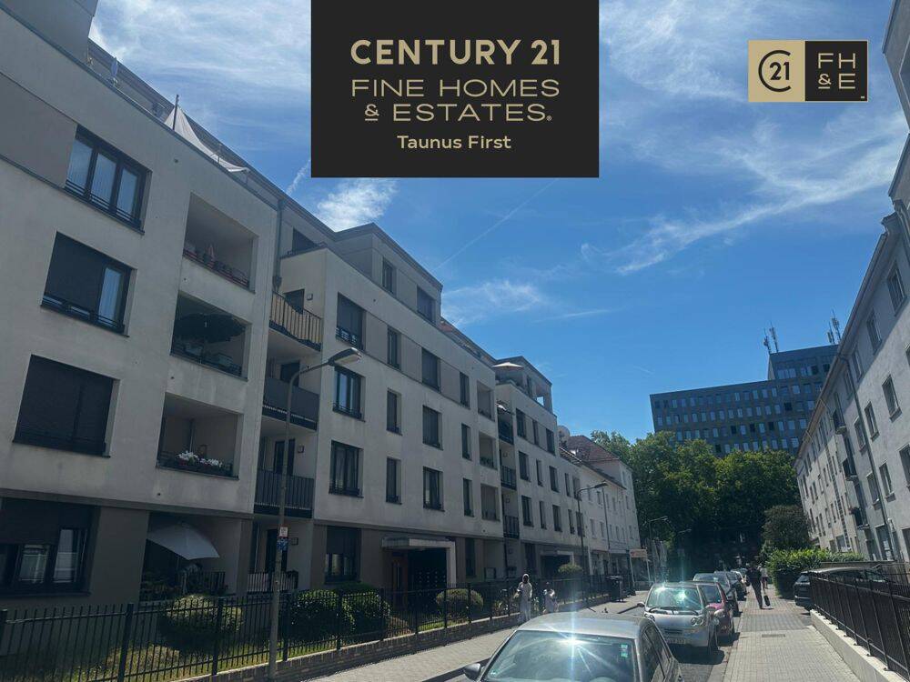 Voll möbliert, 2-Zimmer-Appartment, Balkon, TG-Stellplatz, Frankfurt Europaviertel, 60326 Frankfurt am Main (Gallus Griesheim)