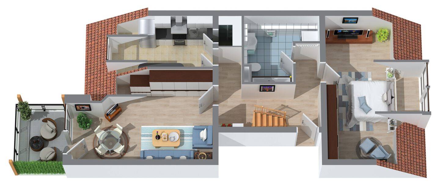 3 ZKB Maisonette Wohnung in Aichach, 86551 Aichach