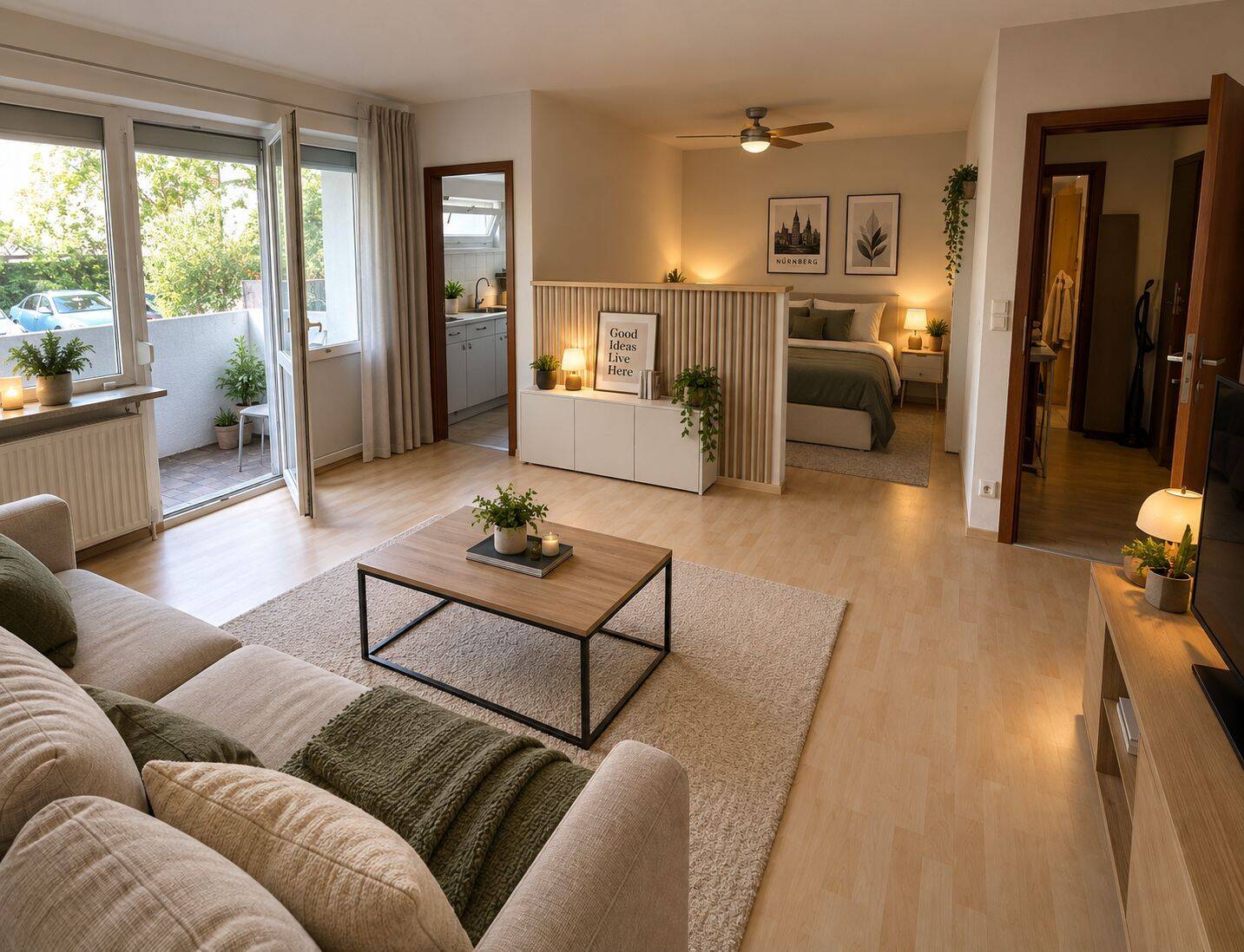Bezugsfreie 1-Zimmer-Wohnung, 90763 Fürth (Südstadt Weikershof)