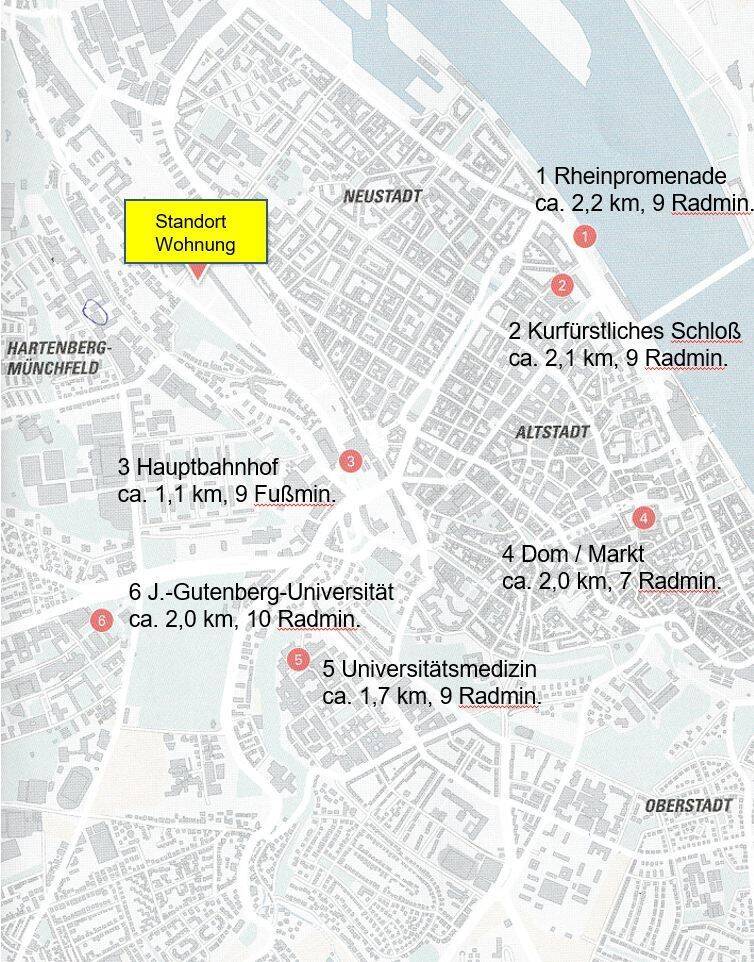 Campo Novo Mainz, hochwertiges, voll möbliertes 1-Zimmer-Apartment ab 01.12.26, ggf. früher, 55122 Mainz (Gonsenheim Hartenberg/Münchfeld Neustadt)