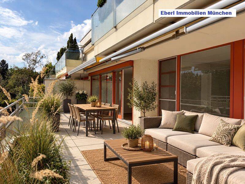Modernisierte 3,5 Zi.-Wohnung mit großzügiger Loggia in ruhiger Lage, 85540 Haar (Trudering-Riem)