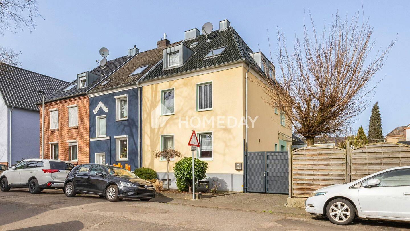 Charmantes Reihenendhaus mit Gartenidylle & überdachter Terrasse – nahe Zoppenbroicher Park, 41238 Mönchengladbach