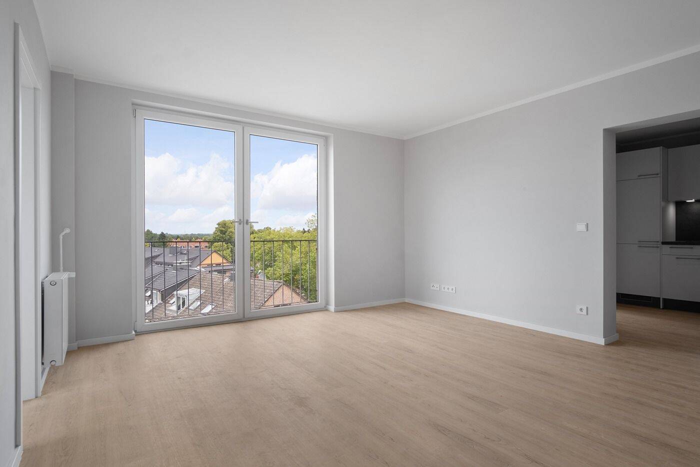 1,5 Zimmer-Wohnung mit Einbauküche und Duschbad mit Fenster in Bargteheide, 22941 Bargteheide