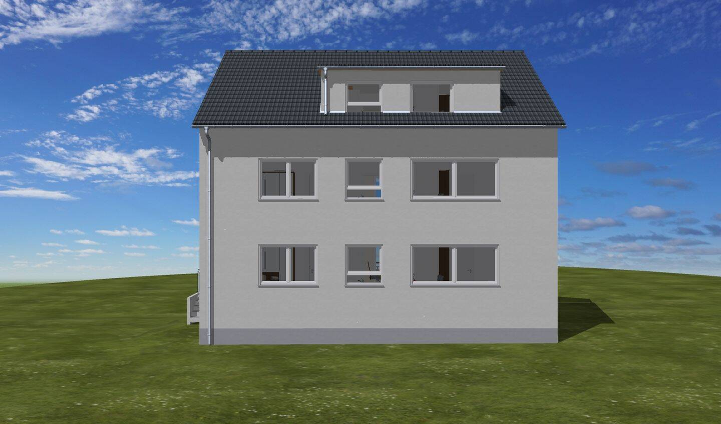 Hochwertige sanierte 3-Zimmer-Wohnung mit Balkon, Küche & Garten in Kettig, 56220 Kettig