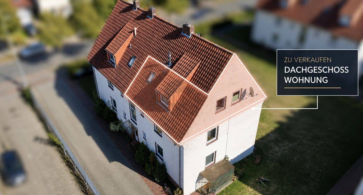 Modernisiert & bezugsfrei – charmante 2-Zimmer-Dachgeschosswohnung, 27755 Delmenhorst