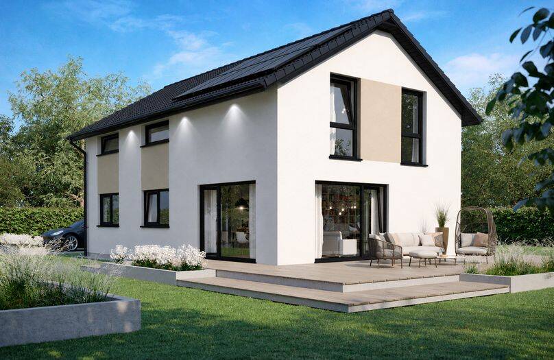 Wohnkomfort mit Stil – Drempelhaus von ScanHaus in der neuen Black Edition, 6449 Aschersleben