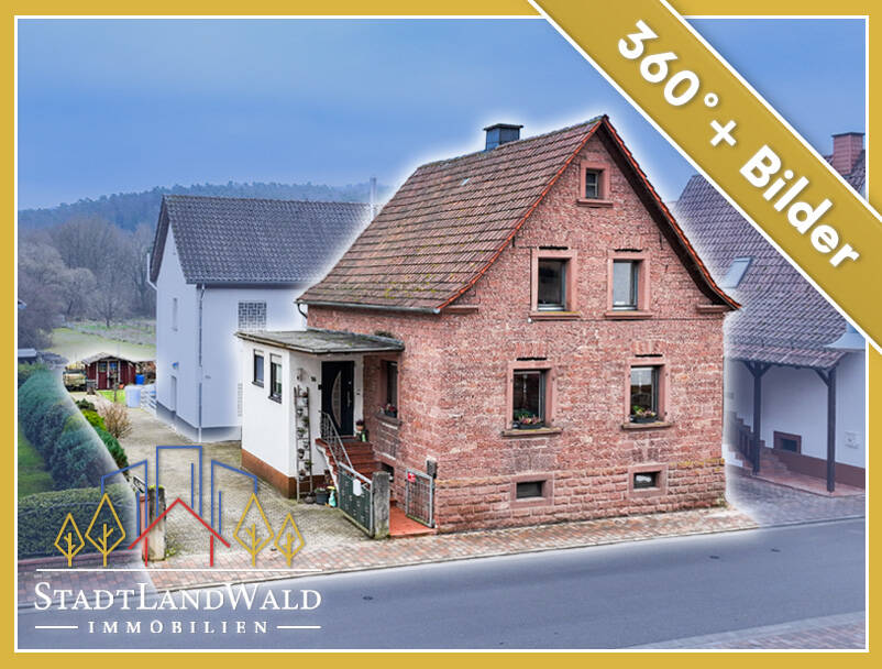 Modern renoviertes Sandsteinhaus mit Garten, Garage und Hof – sofort bezugsfertig, 66999 Hinterweidenthal