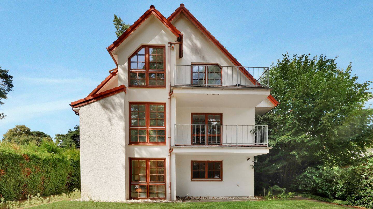 3-Zimmer-Wohnung mit zwei Balkonen und Gartenbereich in Konradshöhe, 13505 Berlin (Reinickendorf Heiligensee Konradshöhe Tegel)