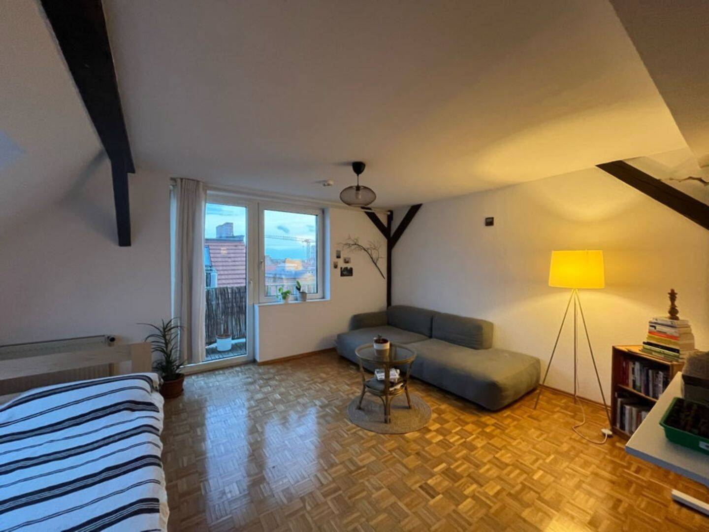 Helle Dachgeschosswohnung mit Balkon in Potsdamer Innenstadt, 14467 Potsdam (Berliner Vorstadt Brandenburger Vorstadt Nördliche Innenstadt)