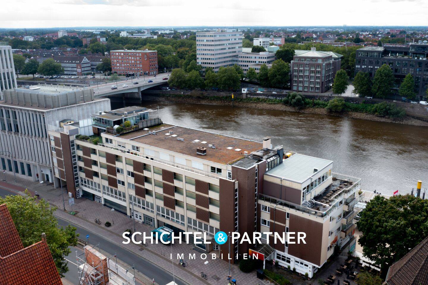 Altstadt | Maisonette mit Fahrstuhl und Parkplatz am Martinianleger, 28195 Bremen (Altstadt Bahnhofsvorstadt)