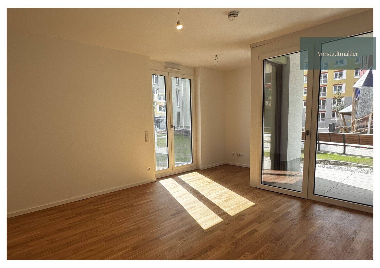 Premium-Neubau zum Erstbezug: Lichtdurchflutete Vier-Zimmer-Erdgeschosswohnung